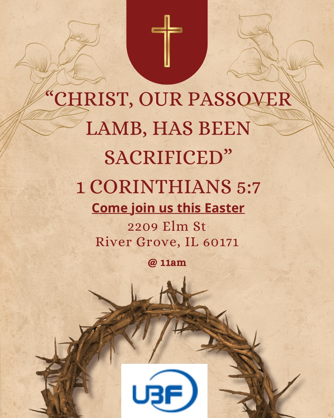 2026 Easter invitation
